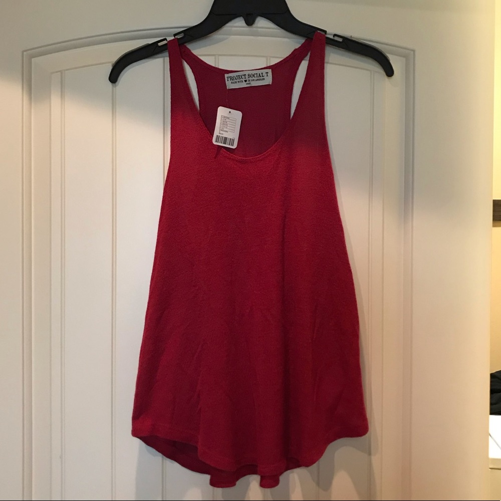 Red Project Social T Tank Top